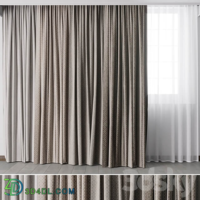 Hadi Curtains 52 3D Models