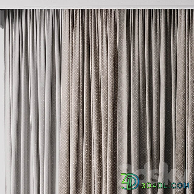 Hadi Curtains 52 3D Models