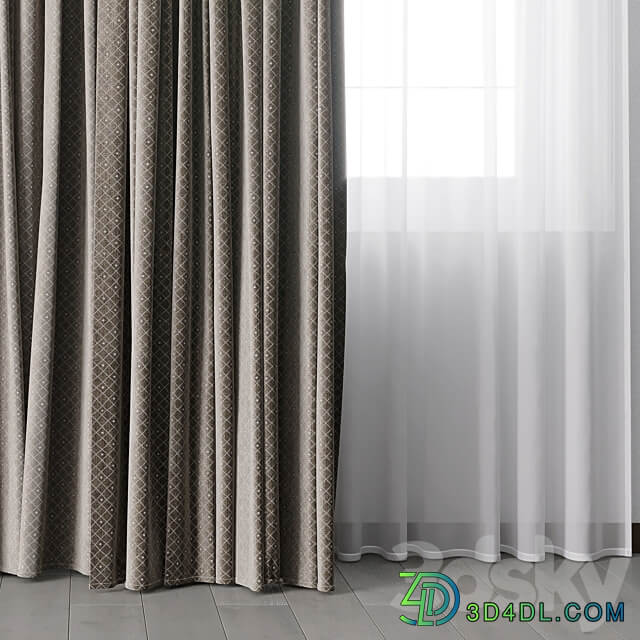 Hadi Curtains 52 3D Models