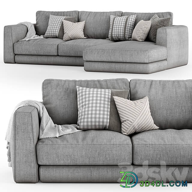 Corner sofa Bodema BARCLAY 3D Models