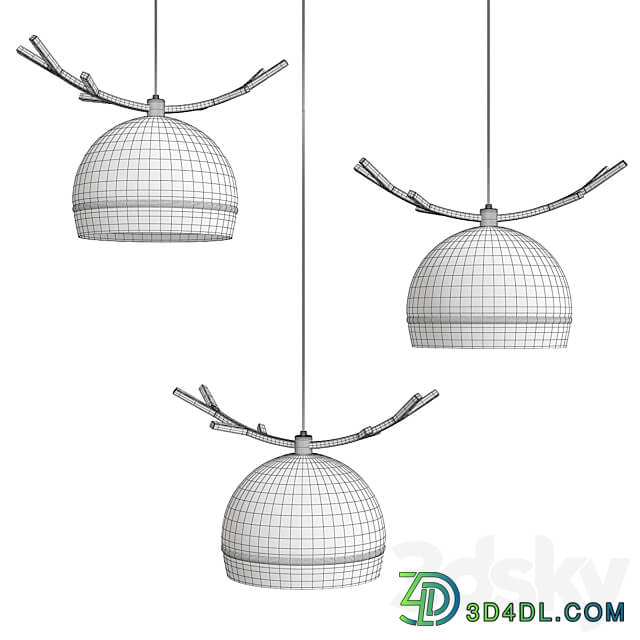 Wendy Pendant light 3D Models