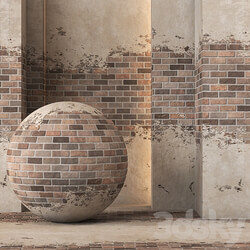 Old Brick Texture 4K Seamless Tileable 3D Models 