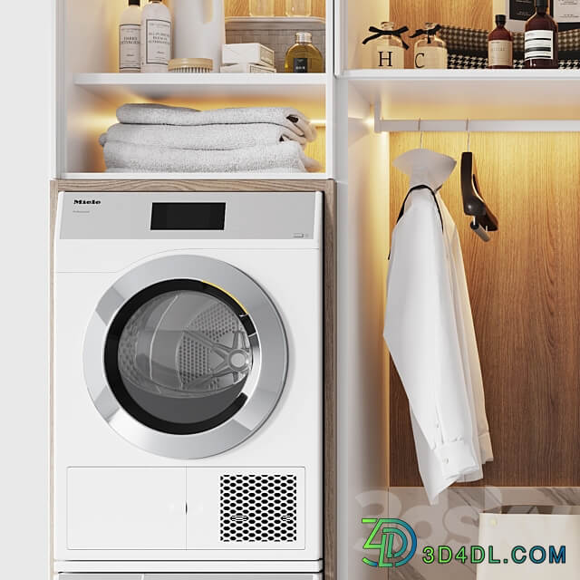 Laundry room Bathroom accessories 3D Models