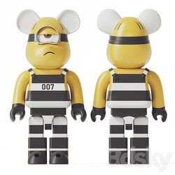 Bearbrick Minions 3D Models 