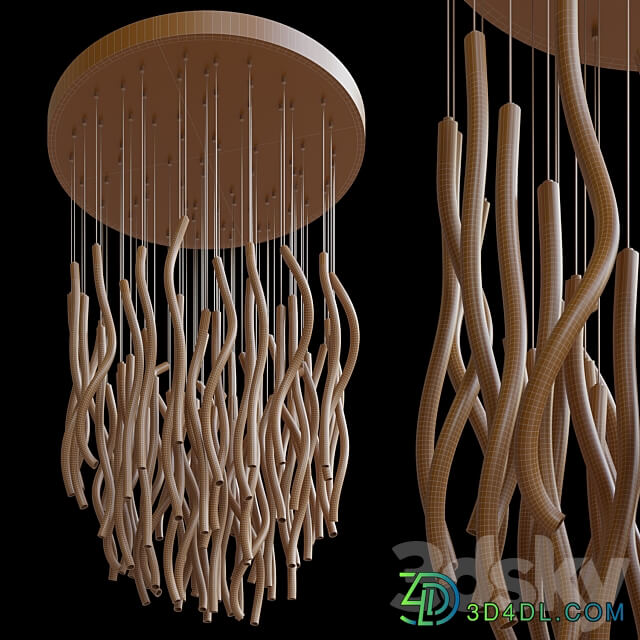 Chandelier Light Vargov Pastalight Pendant light 3D Models