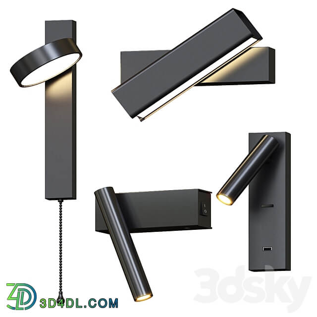 Litfad Wall Lamps 3D Models