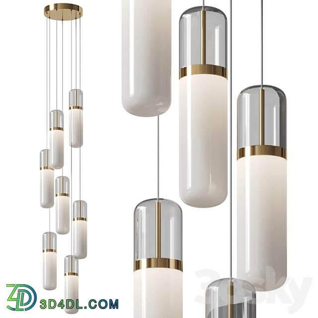 Empty State PILL S36 04 Pendant light 3D Models