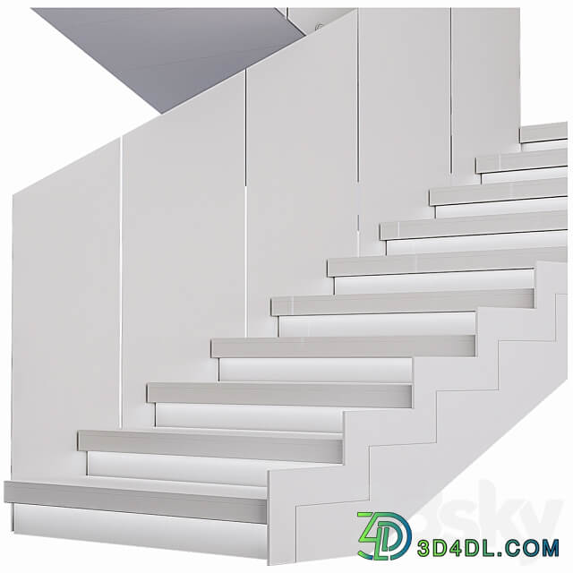 Staircase Set 1 3D Models