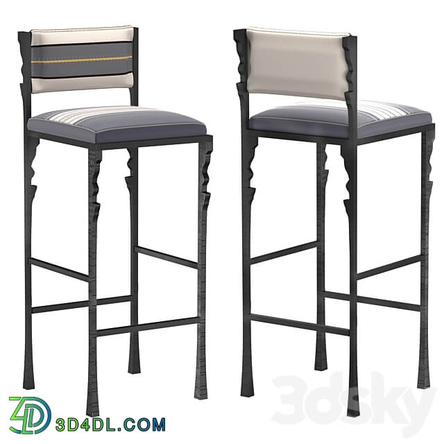 BAR STOOL ENGRENAGE 3D Models