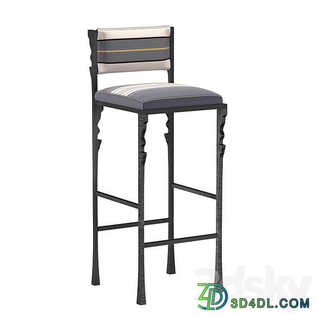 BAR STOOL ENGRENAGE 3D Models