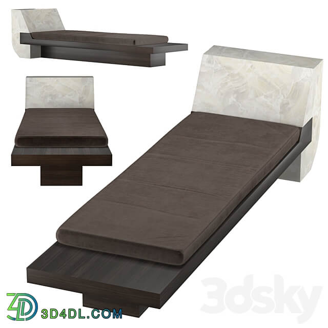 Alabaster Daybed 3D Models