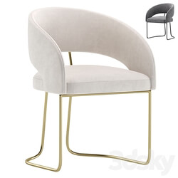 Chair ALLEN by Cazarina Interiors 2 Colors Version 3D Models 