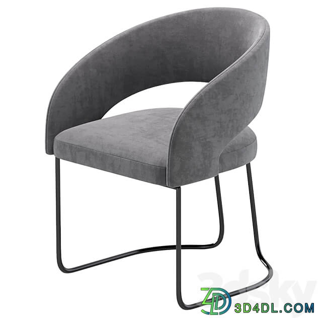 Chair ALLEN by Cazarina Interiors 2 Colors Version 3D Models