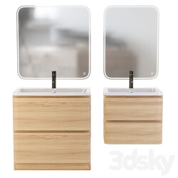 Cabinet with sink BelBagno Albano 3D Models 