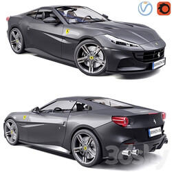 Ferrari Portofino 3D Models 