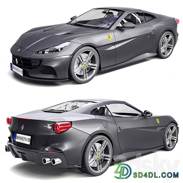 Ferrari Portofino 3D Models