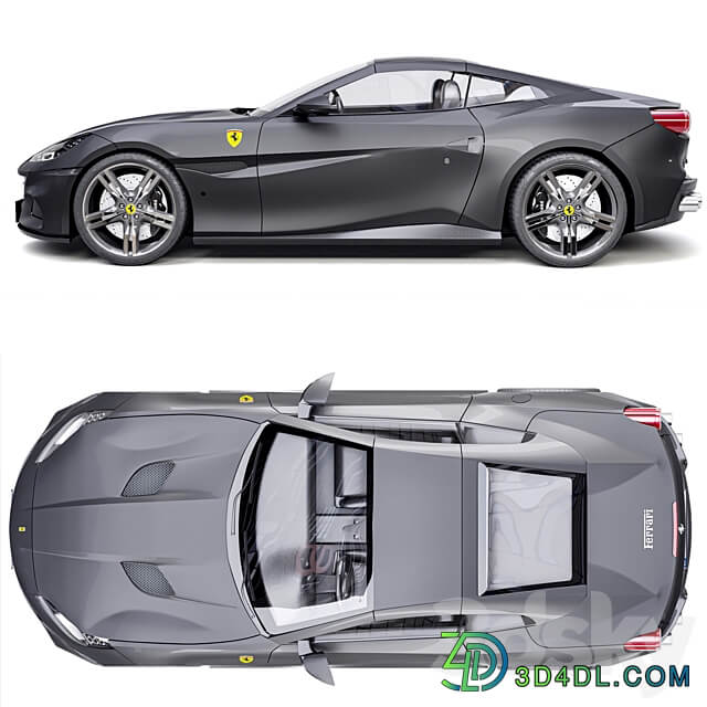 Ferrari Portofino 3D Models