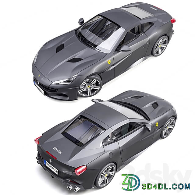 Ferrari Portofino 3D Models