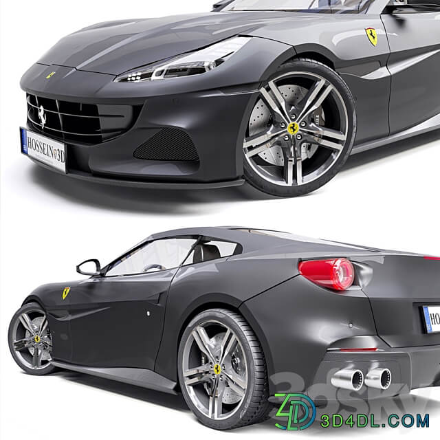 Ferrari Portofino 3D Models