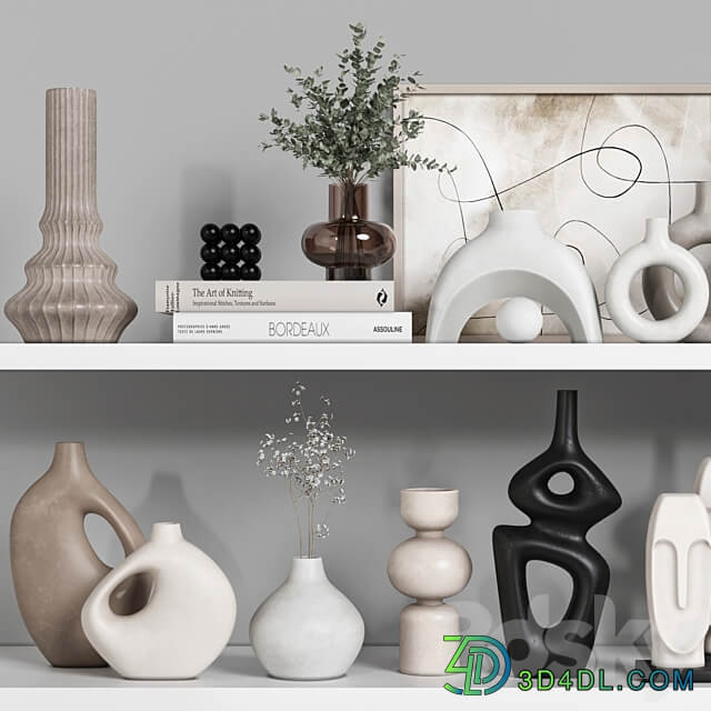 decorative set vol029 3D Models