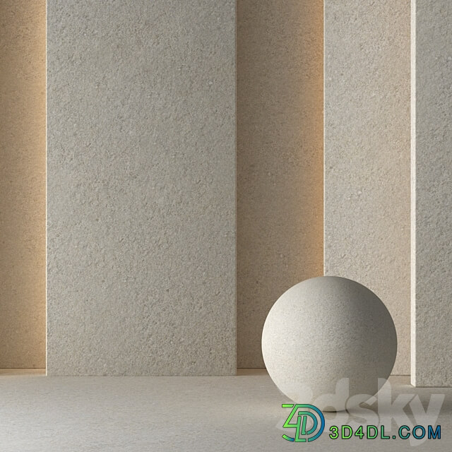 3 Plaster Concrete Material 8K Seamless Tileable DrCG No 59 3D Models