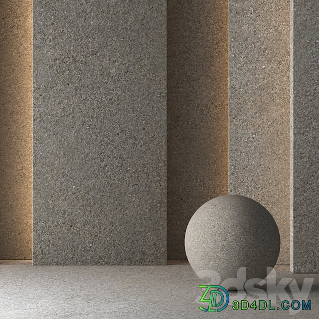 3 Plaster Concrete Material 8K Seamless Tileable DrCG No 59 3D Models