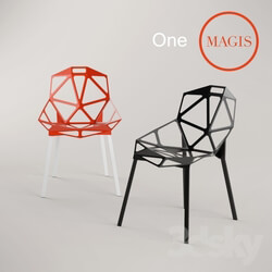 One stacking chair Magis 