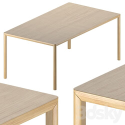 ethnicraft. Air dining table. 3D Models 