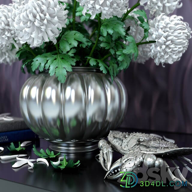 Chrysanthemum balls 3D Models