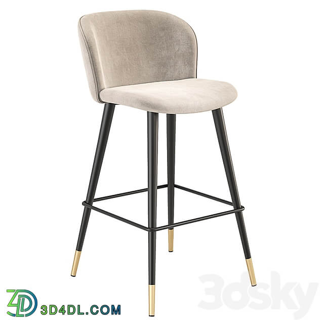 Eichholtz Volante Bar Stool 3D Models