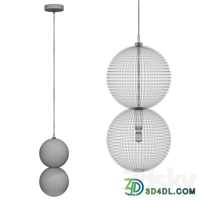 Pendant Odeon Light PENDANT 49801A Pendant light 3D Models