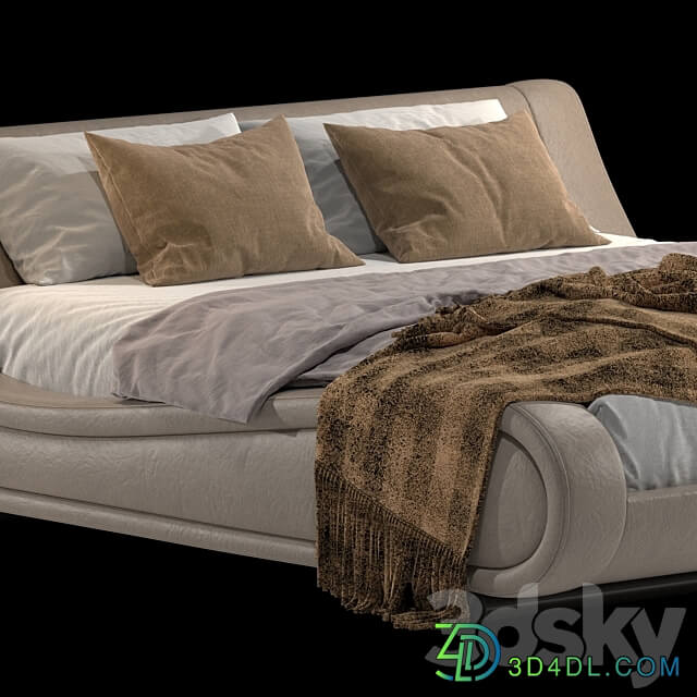 Bed Askona Oliver 180x200 Bed 3D Models