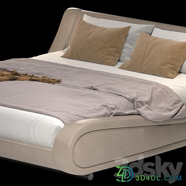 Bed Askona Oliver 180x200 Bed 3D Models