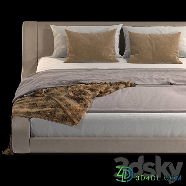 Bed Askona Oliver 180x200 Bed 3D Models