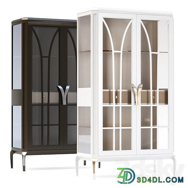 Minotti Collezioni Capri cabinet Wardrobe Display cabinets 3D Models