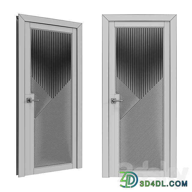 Interior Door Geona Unika 4 3D Models