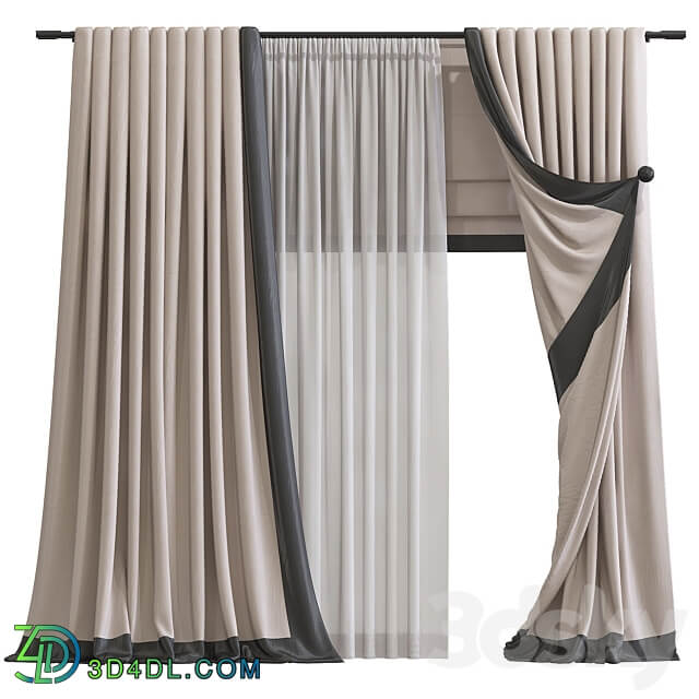 Curtain 983 3D Models