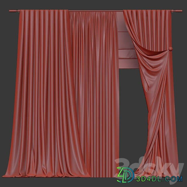 Curtain 983 3D Models