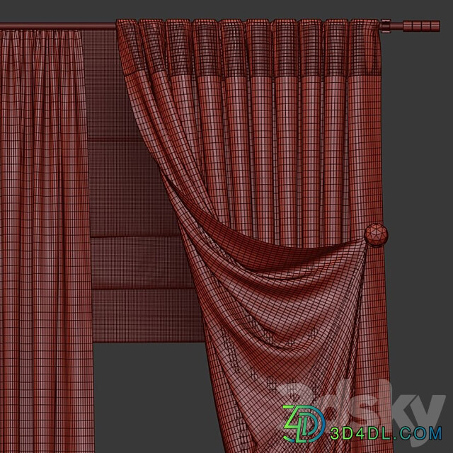 Curtain 983 3D Models