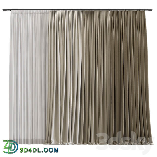 Curtain 985 3D Models