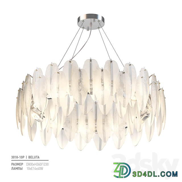 Favorite 3018 10P Pendant light 3D Models