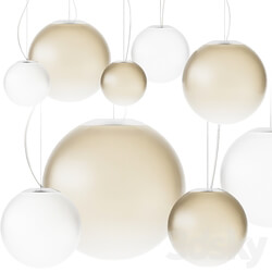 Smoke Pendant Lamp by Panzeri Pendant light 3D Models 