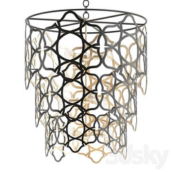 Mauresque Pendant light 3D Models 