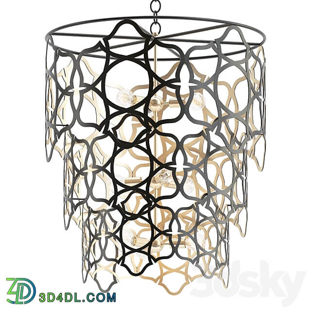 Mauresque Pendant light 3D Models