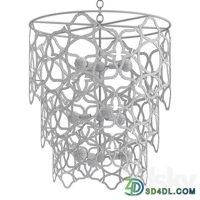 Mauresque Pendant light 3D Models