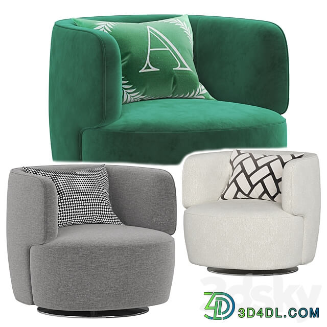 ELAIN MOLTENI armchair 3D Models