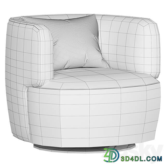 ELAIN MOLTENI armchair 3D Models