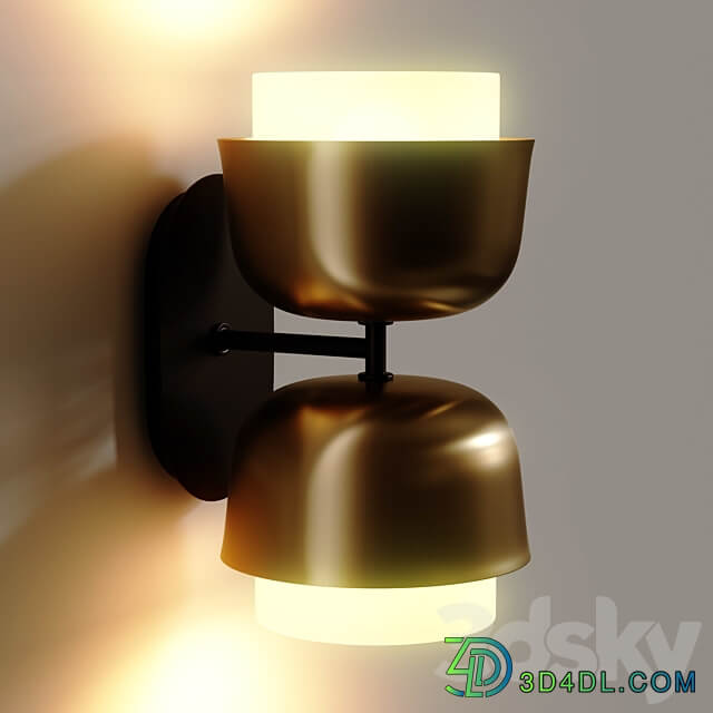 Double wall lamp made of metal Clepsos 3D Models