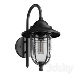 Fishermans Wall Lantern Black 3D Models 