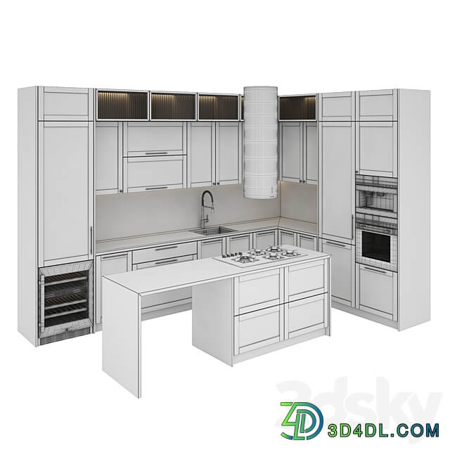 kitchen 0156 Kitchen 3D Models